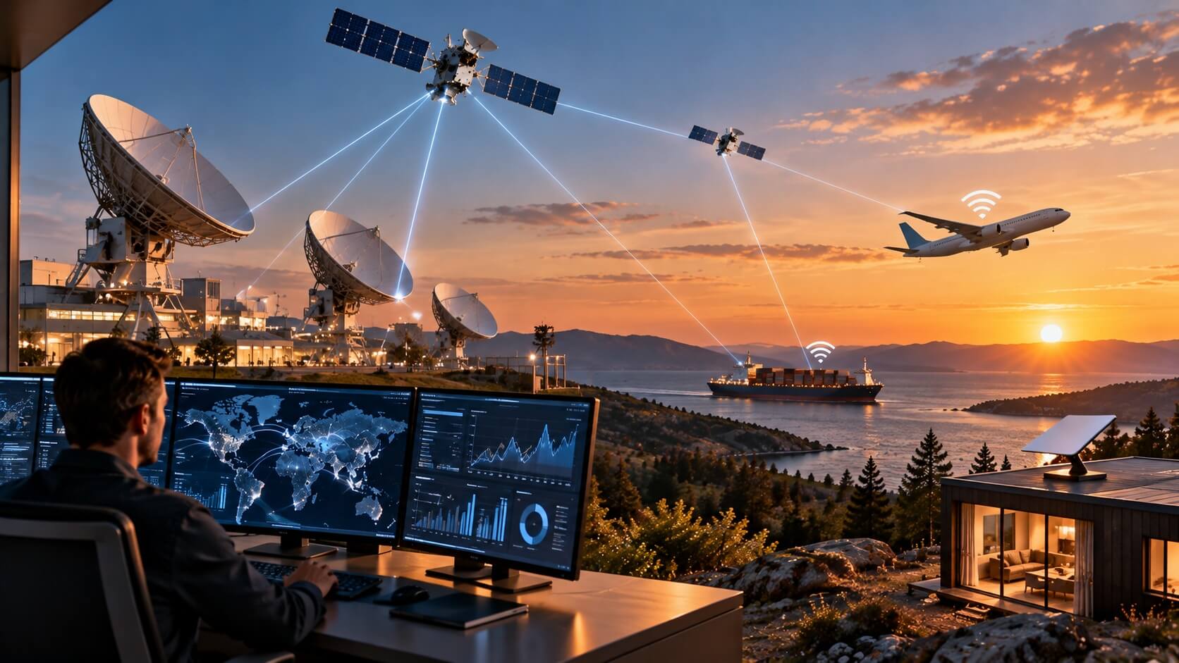 Satellite Internet and Communications: How the Market Works and Where the Money Goes